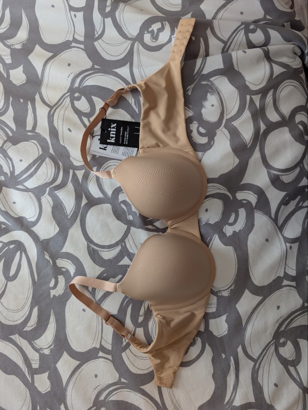 Knix FreeFlex Demi Bra Nude